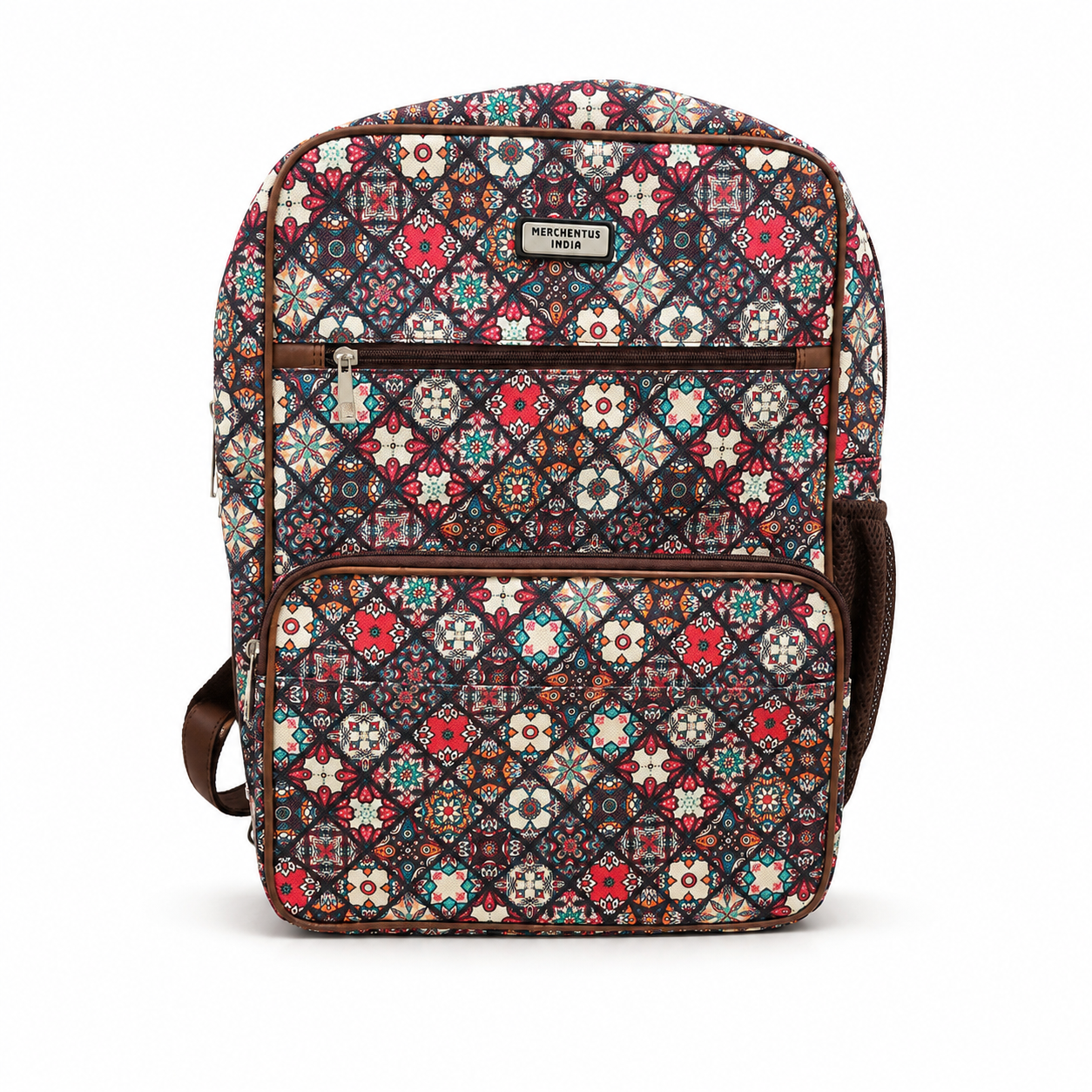 Premium Polyester Printed Backpack for Men & Women | Stylish Laptop Backpack | Lightweight, Durable & Spacious Daily Use Bag